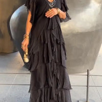 Valeen | Stilvolles Kleid mit fließendem Schnitt