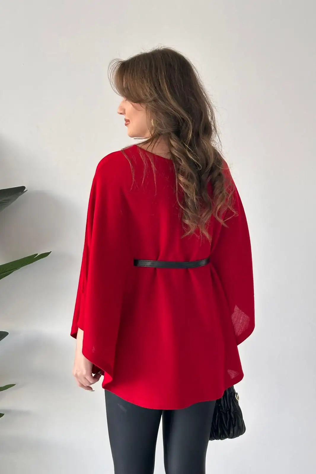 Jacie | Gestrickter Poncho für Herbst und Winter