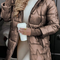 Elena™ | Zeitloser Wintermantel mit moderner Kapuze