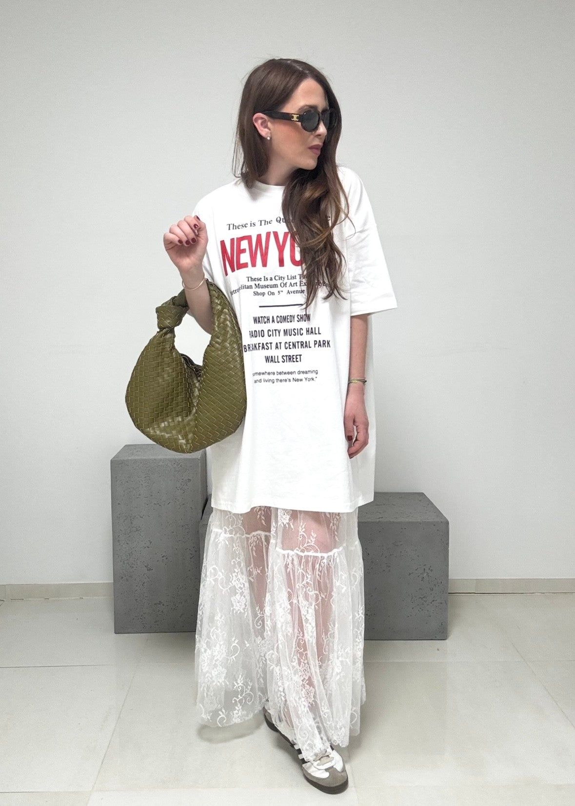 Everlee | romantischer Spitzenrock mit transparentem Design