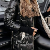 Elena™ | Zeitloser Wintermantel mit moderner Kapuze