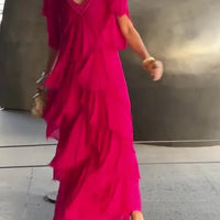 Valeen | Stilvolles Kleid mit fließendem Schnitt