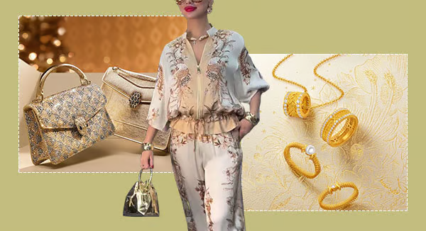 Audri | Set aus Oberteil mit Reißverschluss und geblümter Hose mit weitem Bein