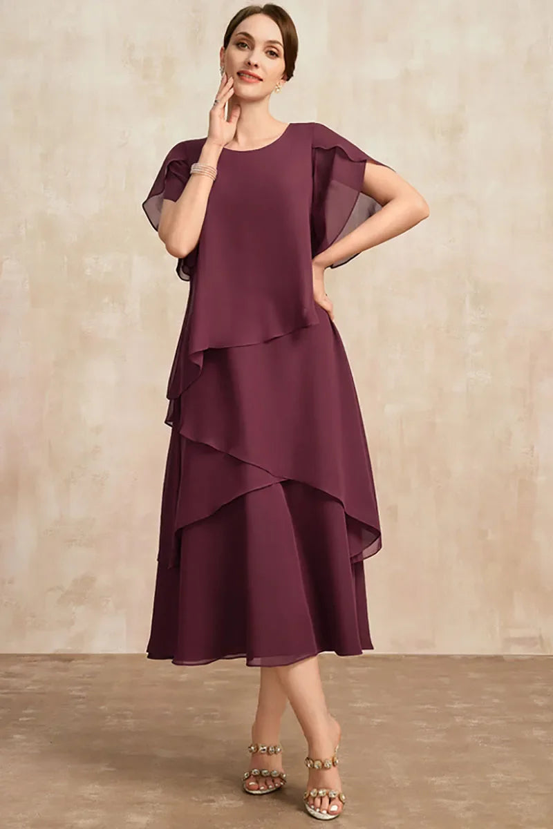 Savanna | Zeitloses Kleid aus fließendem Chiffon