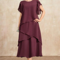 Savanna | Zeitloses Kleid aus fließendem Chiffon