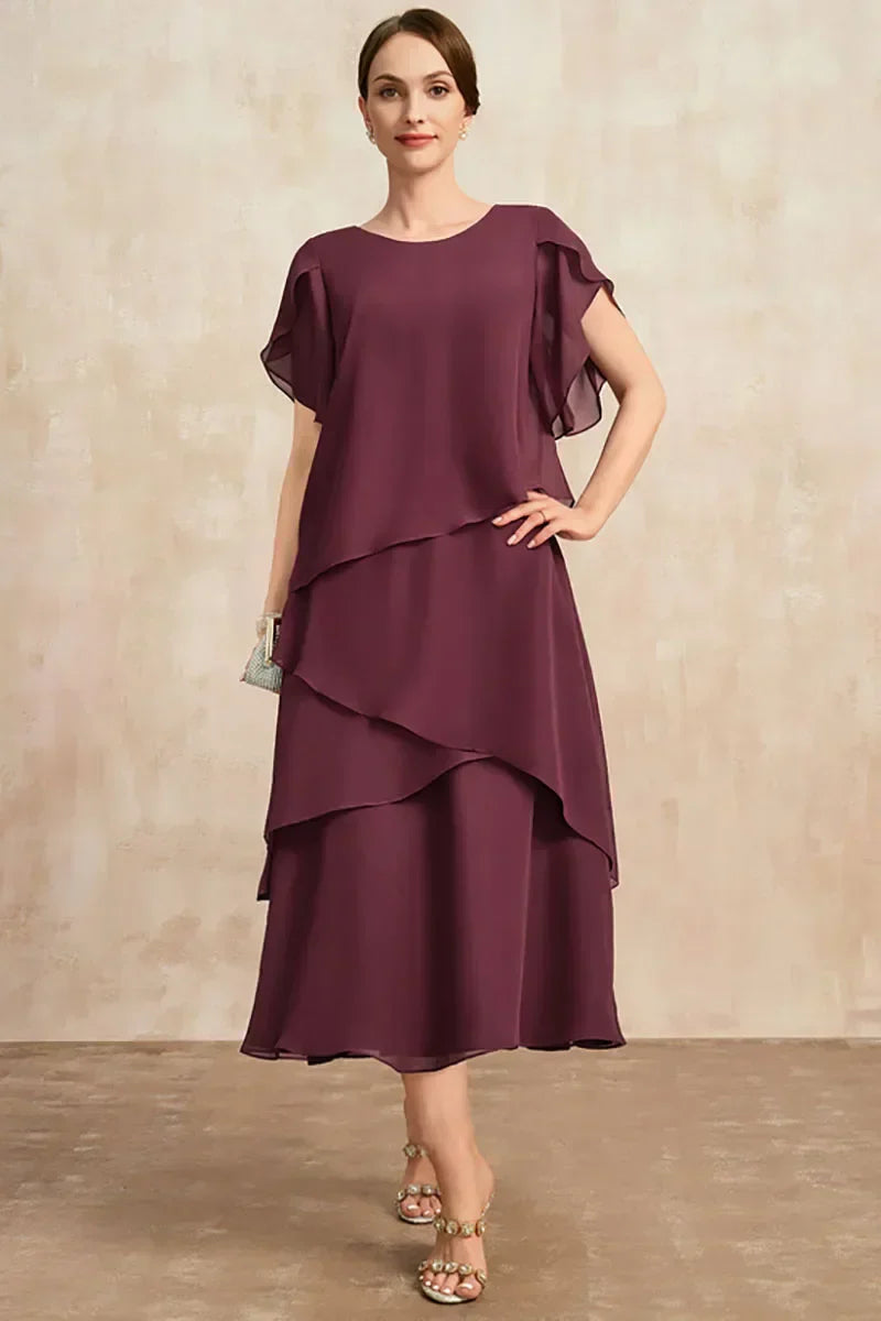 Savanna | Zeitloses Kleid aus fließendem Chiffon