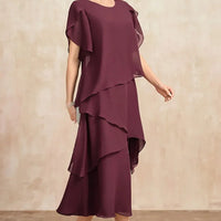 Savanna | Zeitloses Kleid aus fließendem Chiffon