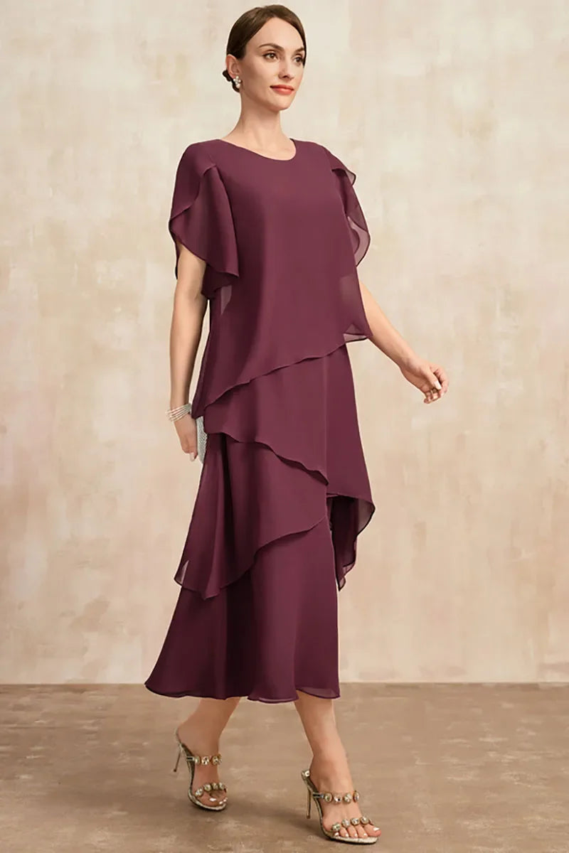 Savanna | Zeitloses Kleid aus fließendem Chiffon