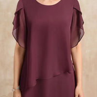 Savanna | Zeitloses Kleid aus fließendem Chiffon