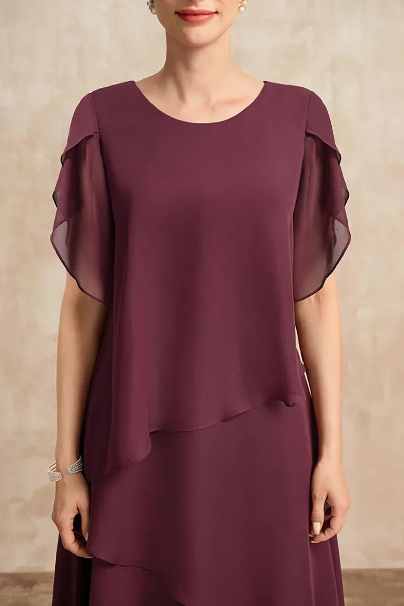 Savanna | Zeitloses Kleid aus fließendem Chiffon