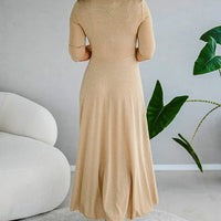 Elasie | Elegantes Midikleid mit V-Ausschnitt