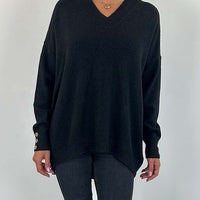 Zoryda | Strickpullover mit V-Ausschnitt