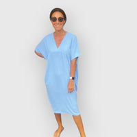 Mirona | Maxikleid mit V-Ausschnitt