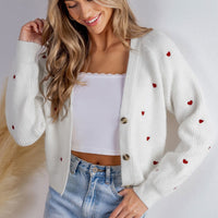 Amaya™ | Zeitlose Strickjacke mit klassischem V-Ausschnitt