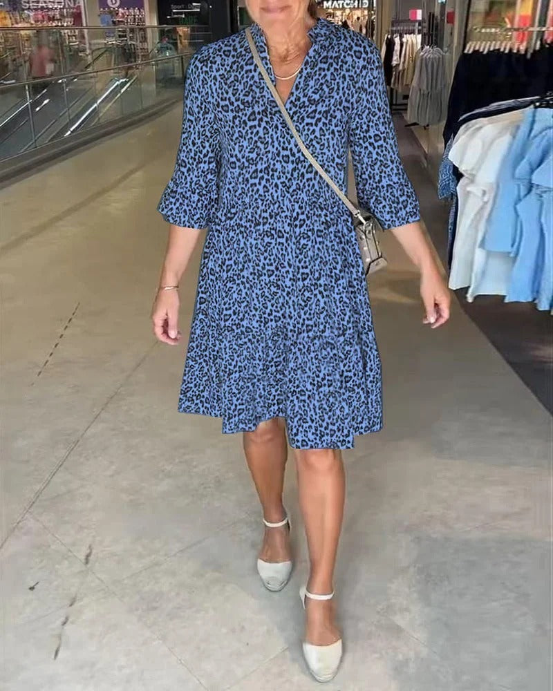 Amberlie | Kleid mit Leopardenmuster