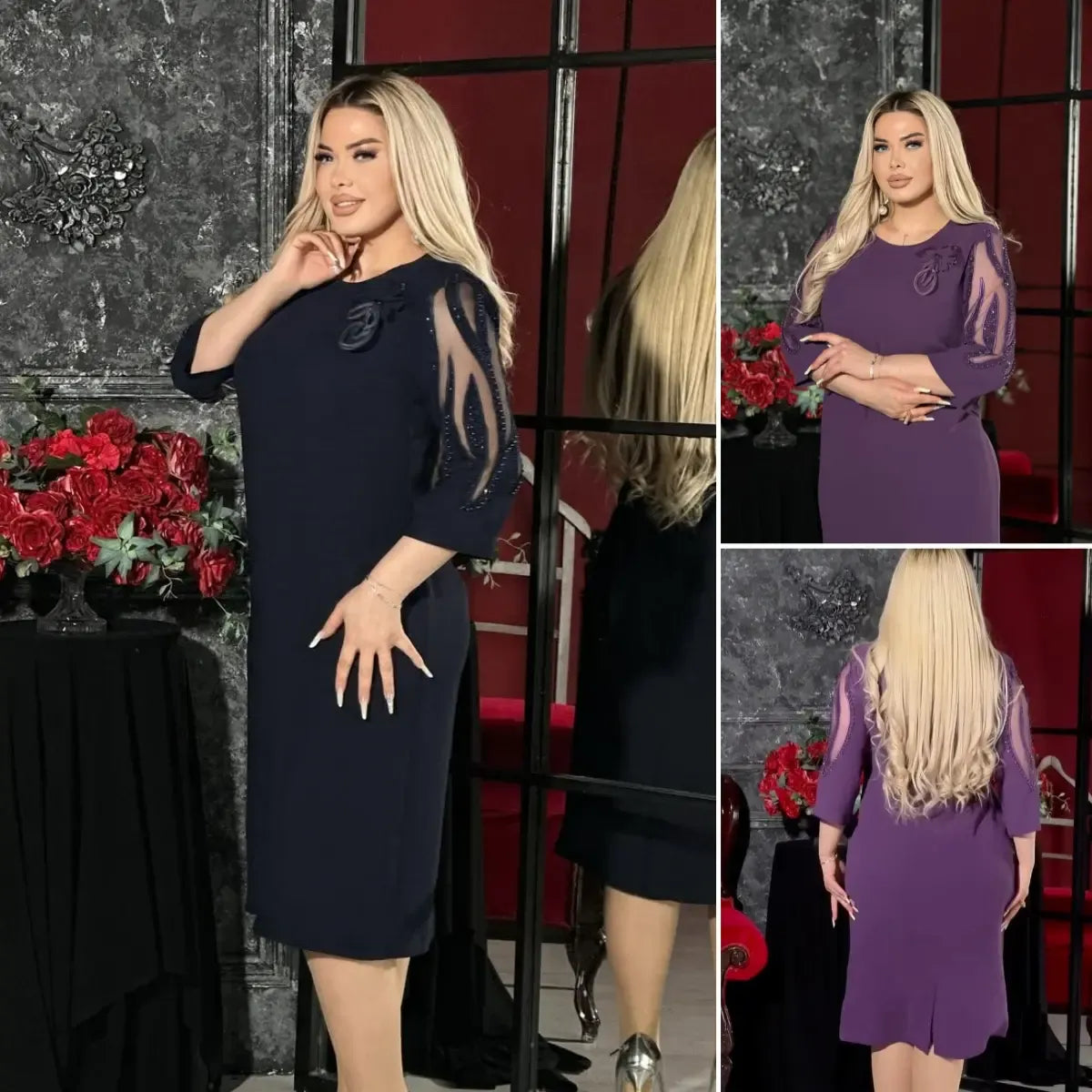 Clarette | Klassisches elegantes Kleid