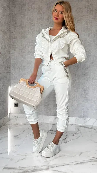 Ariah | Baumwollset mit silbernen Details