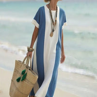 Hartt | Ärmelloses Sommerkleid mit Kontrastdruck