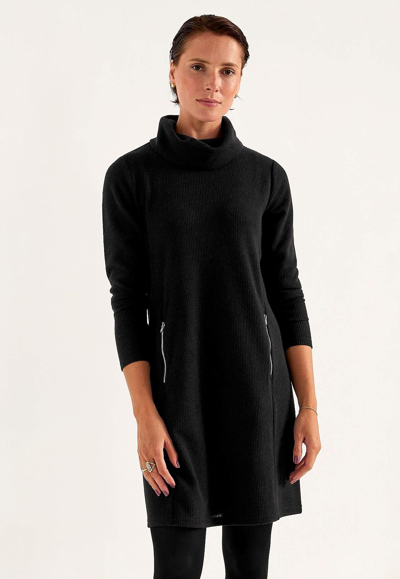 Jarlyn | Superweiches Kleid mit Kragen