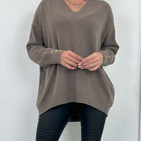 Zoryda | Strickpullover mit V-Ausschnitt