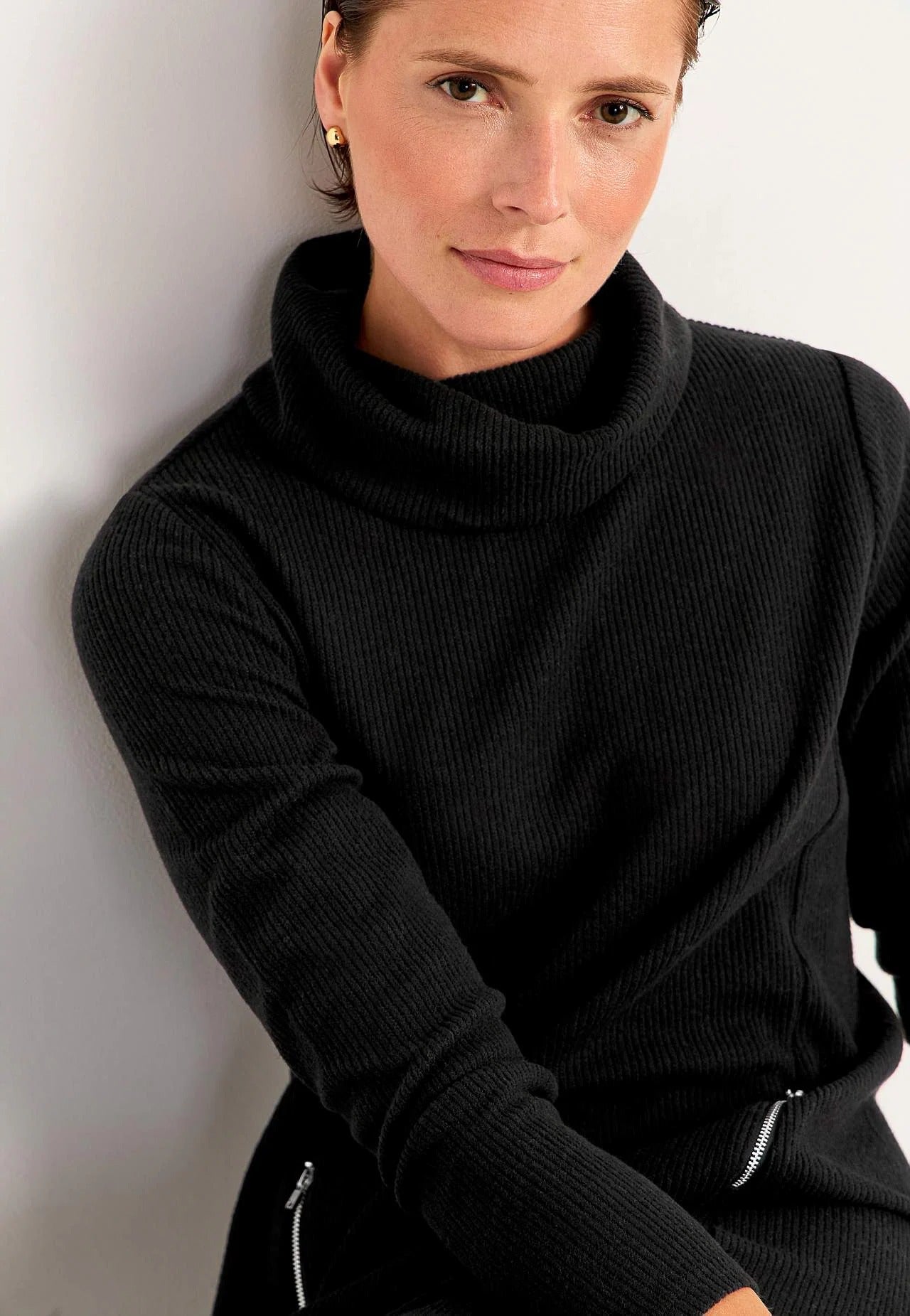 Jarlyn | Superweiches Kleid mit Kragen