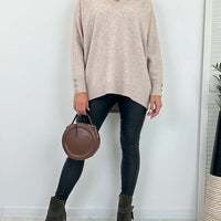 Zoryda | Strickpullover mit V-Ausschnitt