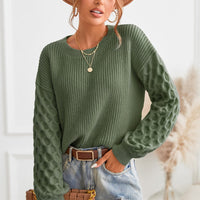 Zaylee | eleganter Pullover mit Puffärmeln für Damen