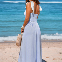 Valentina | stilvolles ärmelloses Maxikleid für den Sommer