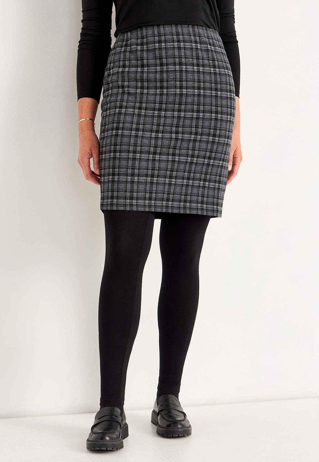 Virginia | Damenrock, gemustert & modern