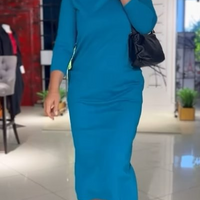 Avery | Modisches Damenkleid mit klassischem Kragen