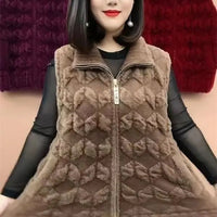 Narissa | Damenjacke aus Samtimitat mit Reverskragen