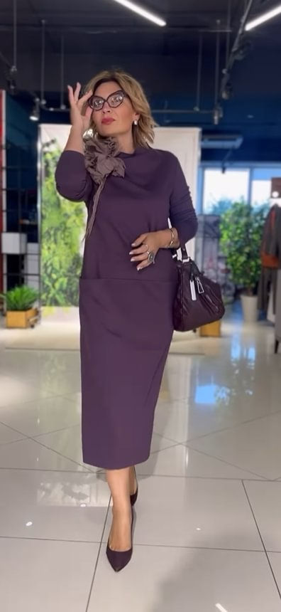 Avery | Modisches Damenkleid mit klassischem Kragen