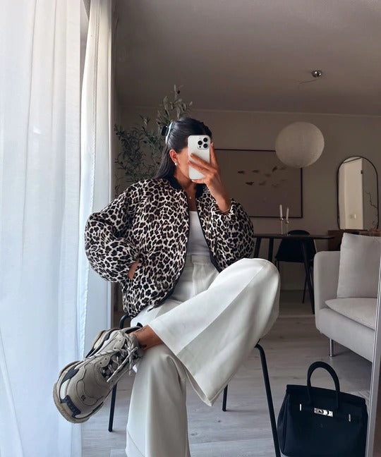 Esme | Modische Damenjacke aus Viskose, vielseitig & chic