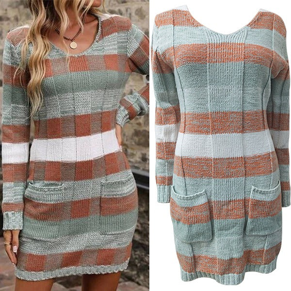 Yelina | Strickkleid mit Taschen