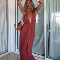 Juliana™ | Stylischer Jumpsuit mit V-Ausschnitt für Damen