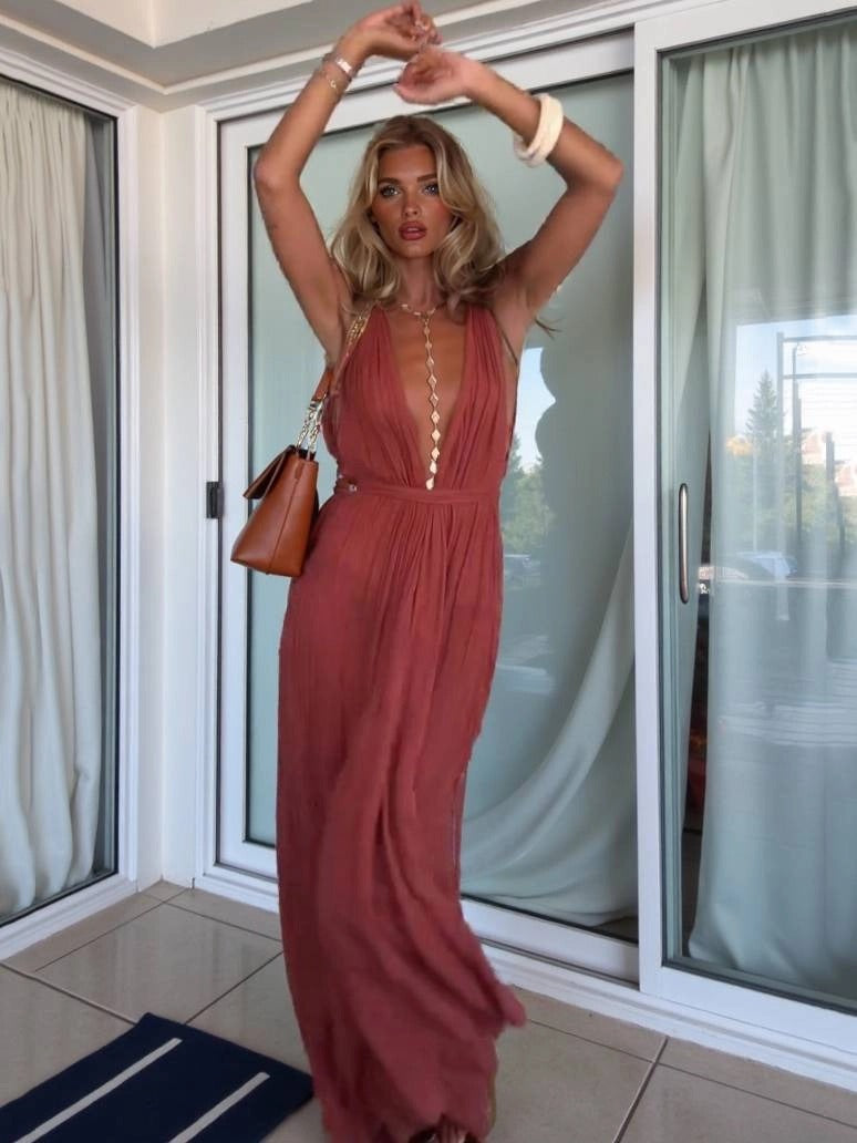 Juliana™ | Stylischer Jumpsuit mit V-Ausschnitt für Damen