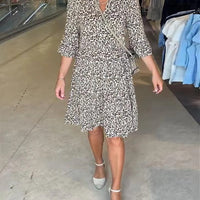 Amberlie | Kleid mit Leopardenmuster