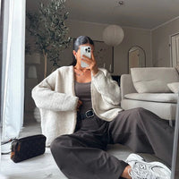 Adriana | Damen-Strickjacke, klassisch & bequem