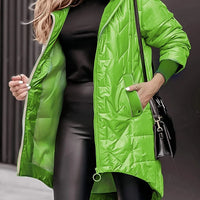 Morgan™ | Eleganter Damen-Wintermantel mit Kapuze