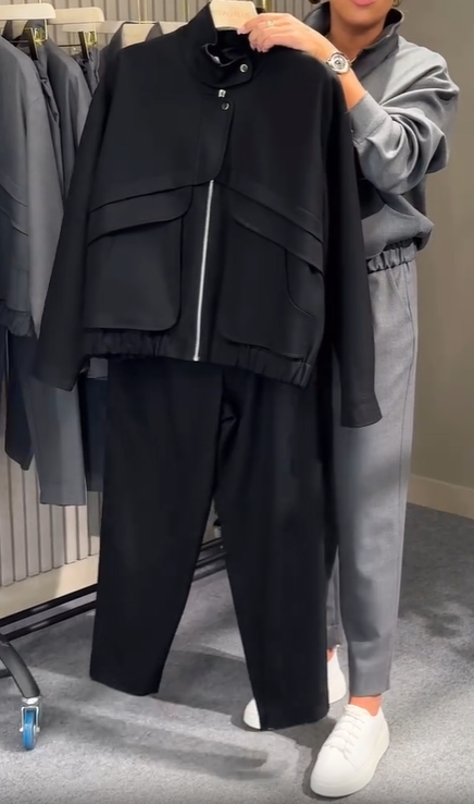 Lorelei | Stehkragen-Set mit Oberteil und Leggings