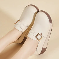 Ciara | Damen-Lederschuhe mit dicker Sohle