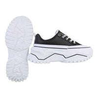 Beanica | Schwarz niedrige Turnschuhe