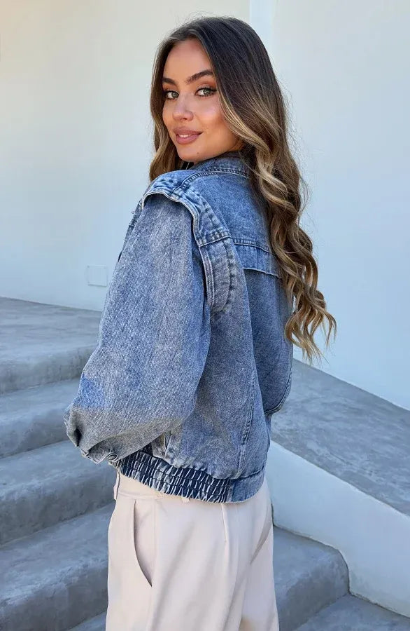 Elianna™ | Stylische Jeansjacke für Alltag und Freizeit