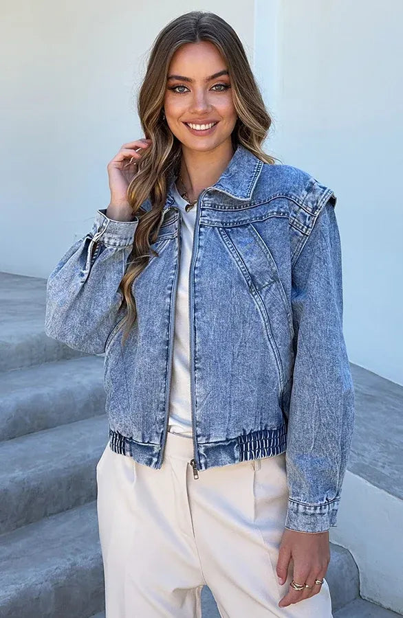 Elianna™ | Stylische Jeansjacke für Alltag und Freizeit