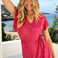 Brianna | feminines Wickelkleid mit Leopardenmuster