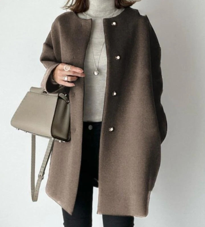 Lana | Damenmantel, elegant & gerade geschnitten