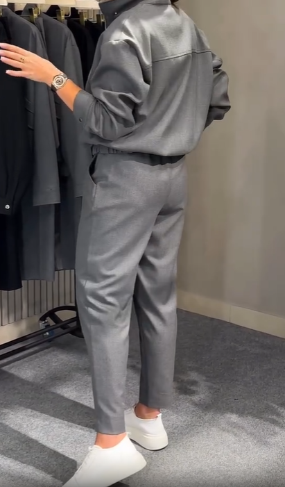 Lorelei | Stehkragen-Set mit Oberteil und Leggings