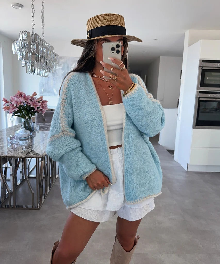 Adriana | Damen-Strickjacke, klassisch & bequem