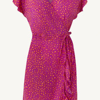 Brianna | feminines Wickelkleid mit Leopardenmuster