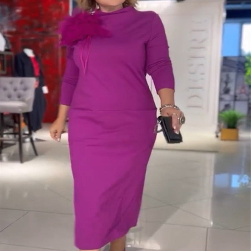 Avery | Modisches Damenkleid mit klassischem Kragen